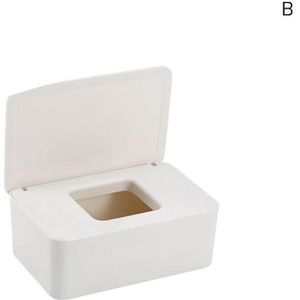 Natte Tissue Pompen Doos Met Deksel Huishoudelijke Plastic Stofdicht Desktop Baby Papier Doekjes Opslag Verzegelde Doos H2E9