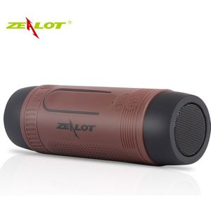 Ijveraar S1 Bluetooth Speaker Fm Radio Waterdichte Outdoor Draagbare Draadloze Fiets Speaker Ondersteuning Tf Card + Zaklamp + Bike Mount