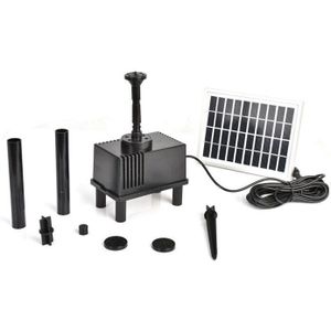 10V 2W Solar Pomp Solar Power Panel Kit Waterpomp Voor Vijver Fontein Zwembad