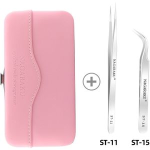 Nagaraku Wimper Extension Pincet Kit Precisie Rvs Mega Volume Fans Pick Up Wimper Toepassing Makeup Tools
