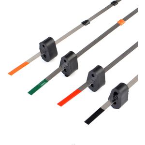 VIS KONING 20pcs Winter Hengel Top Tip UL-H power C.W 1-4/24-32g Roestvrij Staal ijs Staaf Tip 17cm Ultralight Staaf Combo