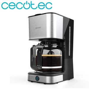 Cecotec Koffie 66 Warmte Infuus Koffiezetapparaat 950W Rvs 1.5L Capaciteit 12 kopjes Koffie met Opwarmen en warm houden Functie