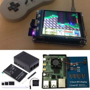 Raspberry Pi 4 Touchscreen, 4 Inch 60 + Fps 800X480 Resolutie Raspberry Pi Touchscreen Met Koelventilator En Case K1KF