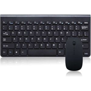 Mini Draadloze Muis Toetsenbord Voor Laptop Desktop Mac Computer Thuis Kantoor Ergonomische Gaming Toetsenbord Muis Combo Multimedia