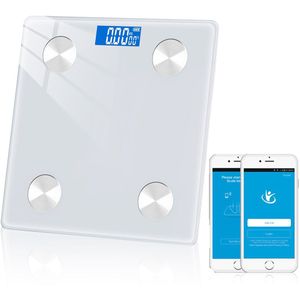Bluetooth Lichaamsvet Schaal BMI Schaal Smart Elektronische Weegschalen LCD Digitale Badkamer Weegschaal Balans Lichaamssamenstelling Analyzer