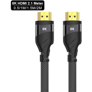 Hdmi 2.1 Kabel Koper 30AWG 4K @ 120Hz Hdmi 2.1 High Speed 8K @ 60Hz Uhd hdr 48Gbps Kabel Hdmi Converter Voor PS4 Hdtv Projectoren