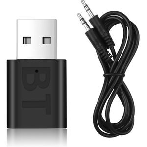 Usb Bluetooth-Compatibel 5.0 Adapter Dongle Hifi Audio Ontvanger Zender Stereo 3.5Mm Aux Voor Pc Auto Tv Draadloze adapter