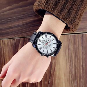 Mannen Vrouwen Mode Sport Horloges 7 Kleur Led Verlichting Glow Horloges Siliconen Band Quartz Horloges Best Reloj hombre