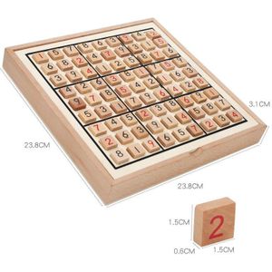 Sudoku Schaken Cijfers Games 1 Tot 9 Kan Alleen Zet Eenmaal In Elke Rij Lijn En Controleer Intelligente Fancy Hout speelgoed