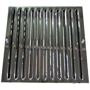 Rvs Afzuigkap Filter 50X50Cm Professionele