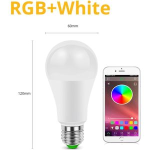 Dimbare Draadloze Bluetooth Smart Lamp E27 RGB Led Lamp licht Muziek Bluetooth 4.0 APP Controle DIY Smart Home Huis Leven verlichting