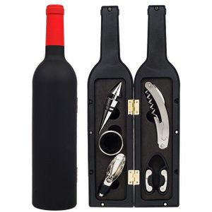 3 Pcs/5 Pcs Multifunctionele Rvs Blikopener Wijnfles Corkscrew Set Fles-Vormige Houder fles Jar Opener