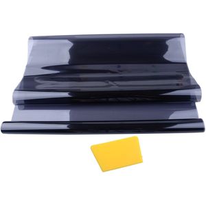 Beler Zwarte Kleur 50Cm X 6M 35% Window Tint Film Roll Verven Cover Trim Voor Auto Thuis kantoor Glas