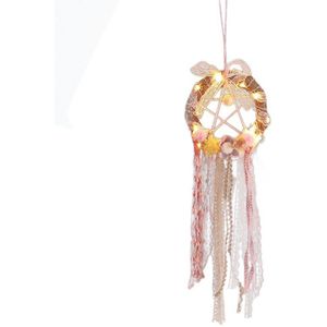Novel Dream Catcher LED Sterren String Lights DIY Windgong Veren Muur Opknoping Decor DreamCatcher Meisje Kamer Decoratie