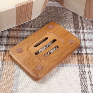 Houten verhoging dienblad zeep, kleine houten sokkel zeepstandaard boerderij houten verhogingen, decoratief dienblad riser voor keuken badkamer toonbank decor (kleur: hout