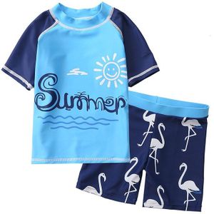 Kinderen Badmode Jongen Tweedelige Peuter Badpak Jongens Uv-bescherming Kind Baden Kleding Zomer Spa Zwembad Strand Spelen Kostuums