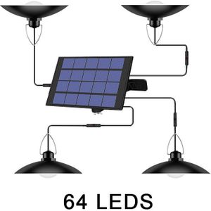 4 Lamp Hoofd Solar Hanglampen Outdoor Indoor Waterdichte Solar Tuin Lampen Warm Wit/Wit Solar Tuin Verlichting Voor camping