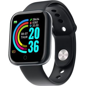 Y68 Bluetooth Vrouwen Sport Smartwatch Mannen Waterdicht Smart Horloge Hartslagmeter Smart Android Relogio Fitness Tracker