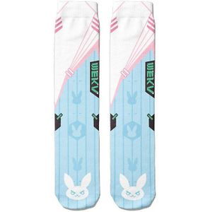 Cartoon Panda Vrouwen Sokken Grappige Kawaii Harajuku Girly Roze Stijl Sokken Voor Vrouwelijke Streetwear Zwart Wit Meisje