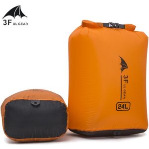 3F Ul Gear 15D Siliconen Drifting Bag Pack Dry Sack Waterdichte Zakken Voor Kano Kajakken Rafting Camping Wandelen 6L 12L 24L 36L