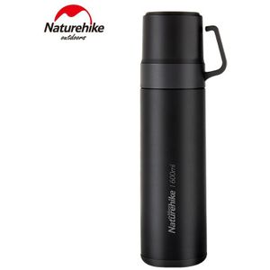 Naturehike Outdoor Camping Picknick 3 In 1 Roestvrij Staal Vacuüm Fles Vacuüm Cup Fles NH17S020-B