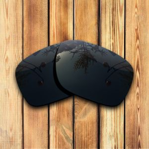 100% Precies Gesneden Gepolariseerde Vervanging Lenzen Voor RB4165-54mm Zonnebril Effen Zwarte Kleur-Keuzes