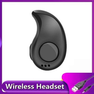 Draadloze Bluetooth Koptelefoon In-Ear Enkele Mini Oordopjes Handsfree Bellen Stereo Muziek Headsets Met Microfoon Voor Smart Phones