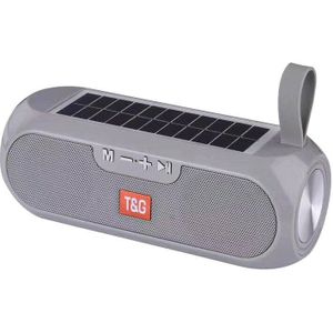 Waterdichte Bluetooth Speaker Draagbare Kolom Draadloze Stereo Muziek Box Solar Power Bank Boombox MP3 Luidspreker Outdoor Speakers