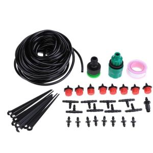 5M Diy Automatische Mini Drip Irrigatiesysteem Plant Watering Tuinslang Kits Met Verstelbare Druppelaar Smart Controller Suits