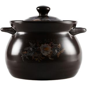 Braadpan fornuis huishouden gas keramische pot gegolfd soep braadpan open fire vintage bandit Chinese geneeskunde stoofpot soeppan sma