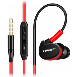 Oortelefoon 3.5Mm Jack Sport Headset Met Microfoon Waterdichte Oordopjes Handsfree Oorhaak Stereo Voor Meizu Xiaomi Telefoon Gaming Headset