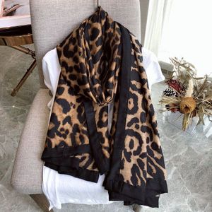 Luxe Winter Sjaal, Luipaard Sjaal Vrouwen, Zachte Pashmina, Sjaals En Sjaals Moslim Hijab,animal Print Leopardo, Cape