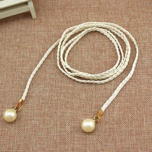 Mode Dunne Vrouwen Riemen Klassieke Gouden Gesp Tailleband Retro Faux Lederen Waistbelts Lady Meisje Mode Jas Jurk Bandjes