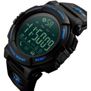 SKMEI Smart Sport Horloges Heren Digitale Horloges Remote Camera Call Herinnering Bluetooth Smartwatches Voor iPhone Android