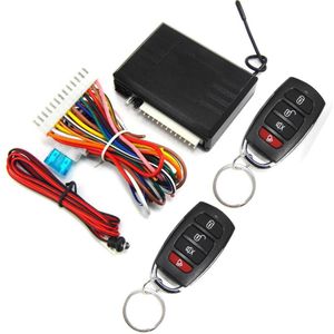 Voertuig Keyless Entry System Universal 12V Auto Centrale Kit Anti-diefstal Deurslot Met Afstandsbediening Controllers