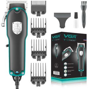 VGR Haar Snijmachine Professionele Tondeuse elektrische tondeuse Bekabelde Kapselmachine Kapper voor thuisgebruik Haartrimmer voor mannen V-123