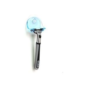 1Pcs Clear Blue Plastic Super Zuignap Scheermes Rack Badkamer Scheermes Houder Zuignap Scheerapparaat Geen Scheermes