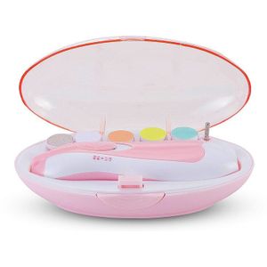 Draagbare Elektrische Nail Trimmer Voor Pasgeboren Baby Gezondheidszorg Kits Safe Kids Baby Clipper Cutter Manicure
