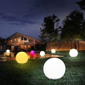 Afstandsbediening Outdoor Led Tuinverlichting Verlichting Bal Verlichte Globe Gazon Lamp Zwembad Wedding Party Decor