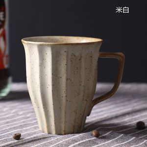Praktische Keramische Mok Koffie Retro Creatieve Mok Melk Thee Bier Mok Vrienden Kind Ontbijt Cup Home Office Drinkware