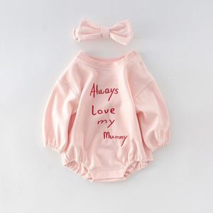 Baby Meisjes Katoenen Lange Mouwen Kleding Pasgeboren Baby Romper Koreaanse Stijl Baby Baby Jumpsuit Peuter Jongens Meisjes Romper