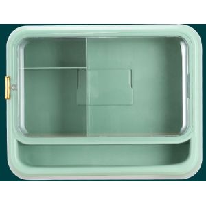 Badkamer Muur Gemonteerde Make Storage Box Gratis Punch Sieraden Cosmetische Case Voor Thuis Badkamer Schoonheid Cosmetische Opbergdozen