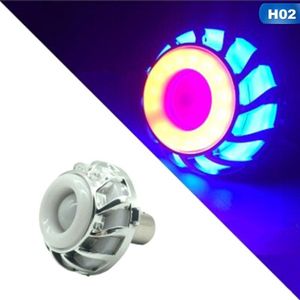 Licht Motor Onderdelen Motorfiets 12V Achterlicht Achterlicht Angel Eye Flash Lamp Strobe Stijl Scooter Led Flasher Rem