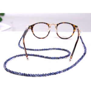 Wgoud Mode Natuursteen Kraal Bril Kettingen Leesbril Cord Holder Neck Strap Touw Voor Brillen Gezicht Masker Accessoires