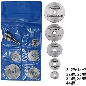 Duurzame Metalen Hss Cirkelzaagblad Hoge Snelheid Staal Houtbewerking Snijden Discs Voor Dremel Rotary Tool Jig Zaagbladen