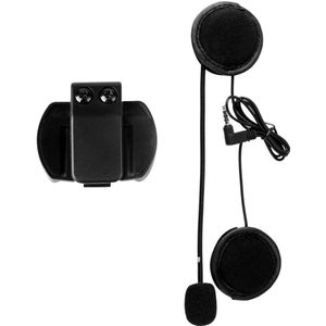 Microfoon Luidspreker Headset V4/V6 Interphone Universele Headset Helm Intercom Clip Voor Motorfiets Bluetooth Apparaat