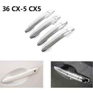 Voor Mazda 2 Mazda 3 Mazda 6 2007 - Mazda CX-5 Chrome Deurgreep Cover Trim