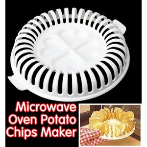 1Pc Magnetron Vet Chips Maker Rack Fruit Potato Chip Crisp Slicer Snack Maker Diy Bakken Tools Keuken accessoires