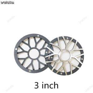 Auto center speaker netto cover 3 inch midrange speaker 6.5 inch mid-bass mesh cover aluminium luidspreker cover CD50 Q04