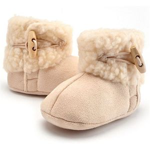 Baby Laarzen Voor Pasgeboren Warm Houden Baby Jongen Meisje Eerste Wandelaar Winter Leuke Baby Peuter Indoor Schoenen Zachte Zolen Kids boot